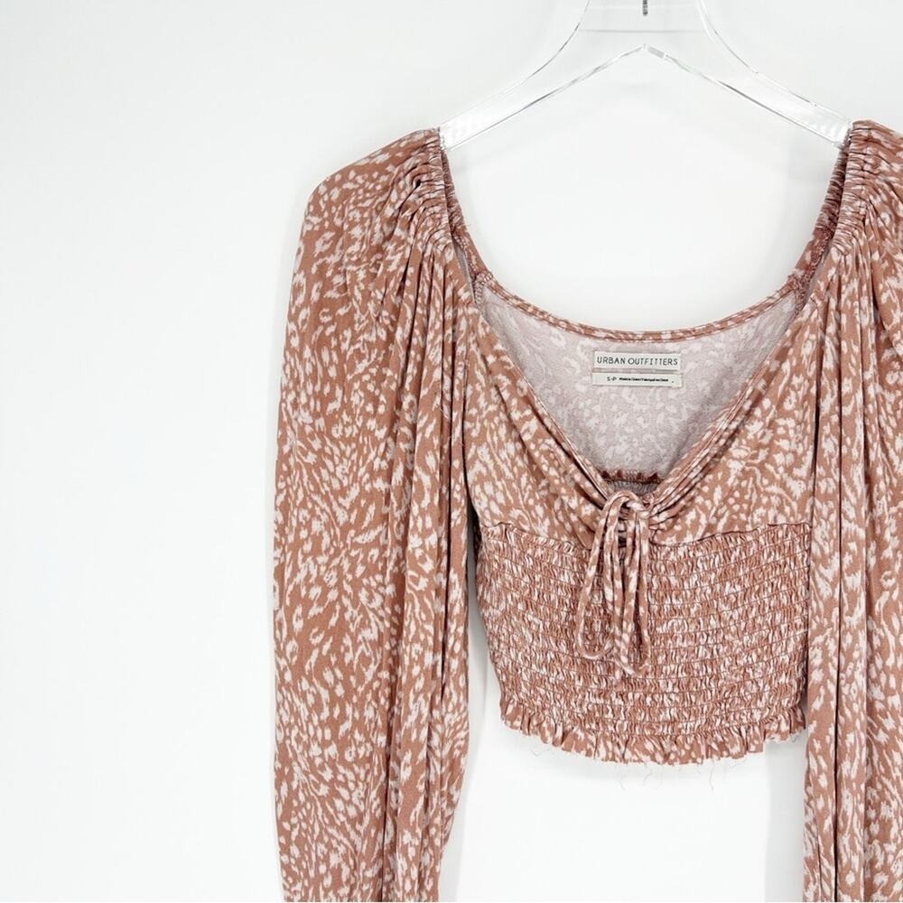 Urban Outfitters Old Soul Cropped Milkmaid Top Women's Size S Cottagecore - Picture 4 of 7